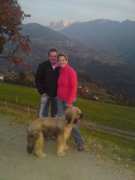 Loulou beim Törggelen Loulou beim Törggelen